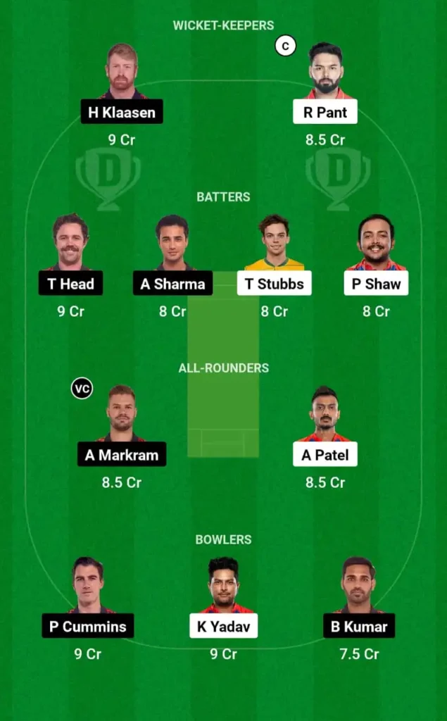 DC vs SRH