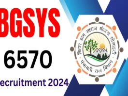 BGSYS Recruitment 2024