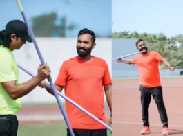 Dinesh Karthik और Neeraj Chopra