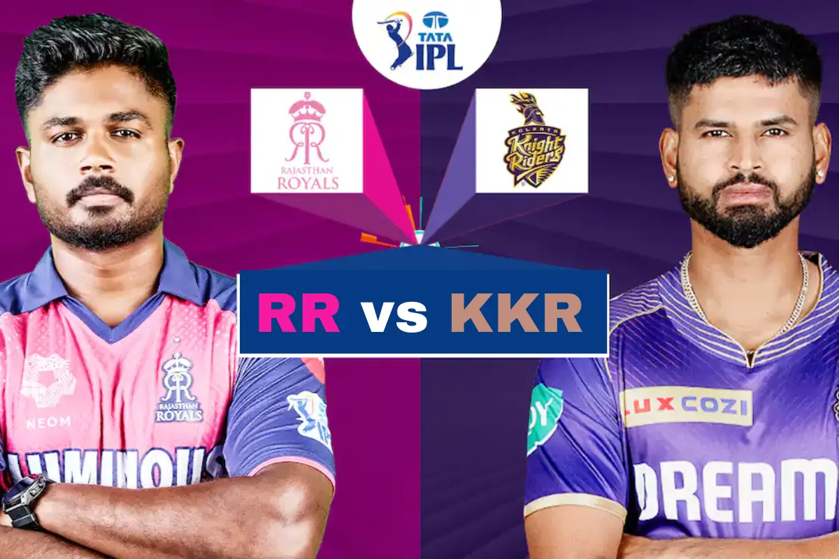 RR vs KKR