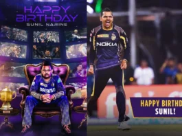Happy Birthday Sunil Narine!