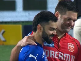 Virat Kohli and Rilee Rossouw