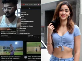 Riyan Parag–Ananya Pandey