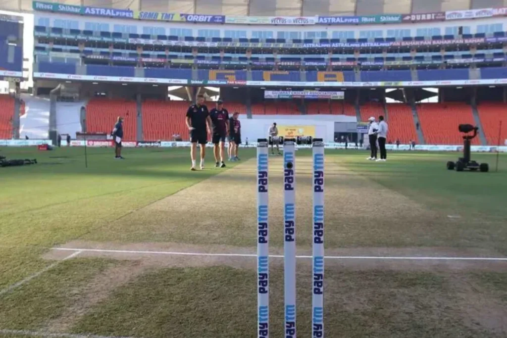 Narendra Modi Stadium Pitch
