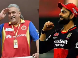 Vijay Mallya and Virat Kohli