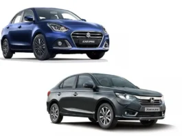 New Maruti Dzire and New Honda Amaze संभावित फोटो