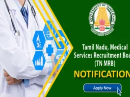 TN MRB Recruitment 2024