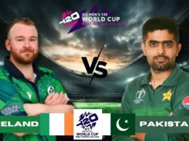 ICC T20 World Cup 2024 PAK vs IRE
