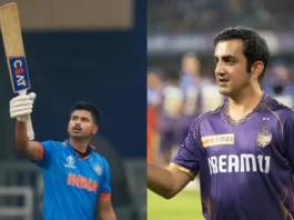 Gautam Gambhir और Shreyas Iyer