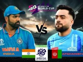 ICC T20 World Cup 2024 IND vs AFG
