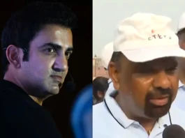 Gautam Gambhir और Sanjay Bhardwaj