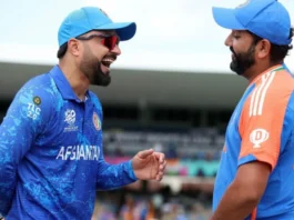 Rashid Khan और Rohit Sharma