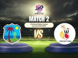 T20 World Cup 2024 WI vs PNG