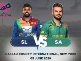 ICC T20 World Cup 2024 SL vs SA