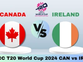 ICC T20 World Cup 2024 CAN vs IRE