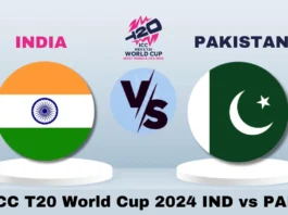 ICC T20 World Cup 2024 IND vs PAK