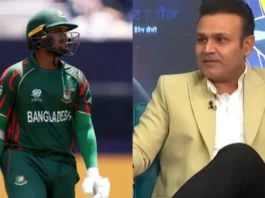 Virender Sehwag और Shakib Al Hasan