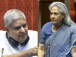 Jaya Bachchan-Jagdeep Dhankar