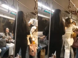 Delhi Metro Viral Video