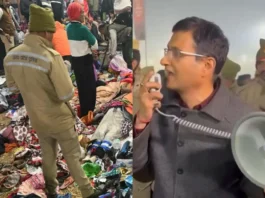 Maha Kumbh Stampede Viral Video