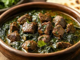Saag Meat Recipe