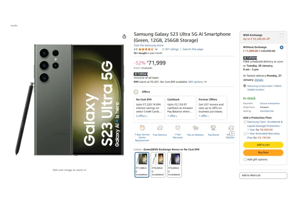 Amazon Sale