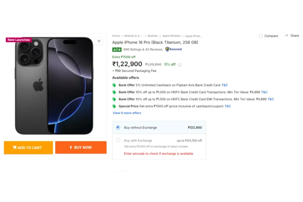 Flipkart Monumental Sale