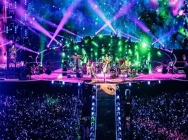 Coldplay Concert in Ahemdabad