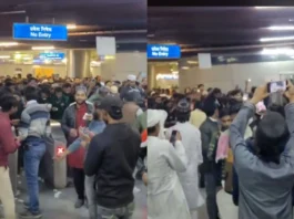 Delhi Metro Viral Video