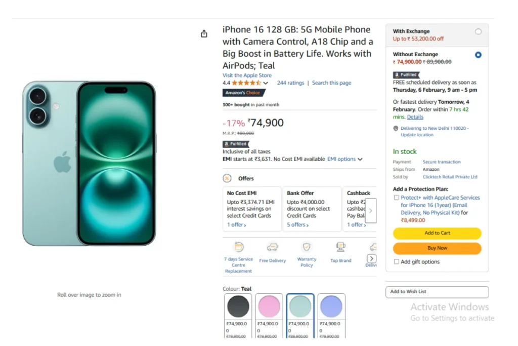 Amazon Sale