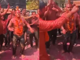 Sambhal SP Krishan Bishnoi Viral Video
