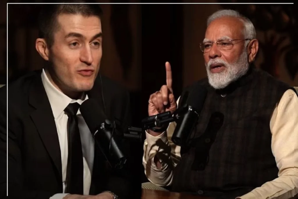 PM Modi Podcast Live with Lex Fridman