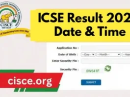 ICSE Class 10th 12th Results 2025