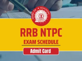 RRB NTPC Exam Date 2025