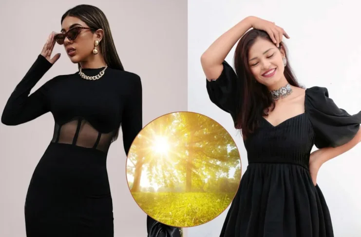 Black Colour In Summer