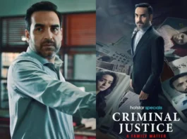 Criminal Justice Season 4 Audience Review