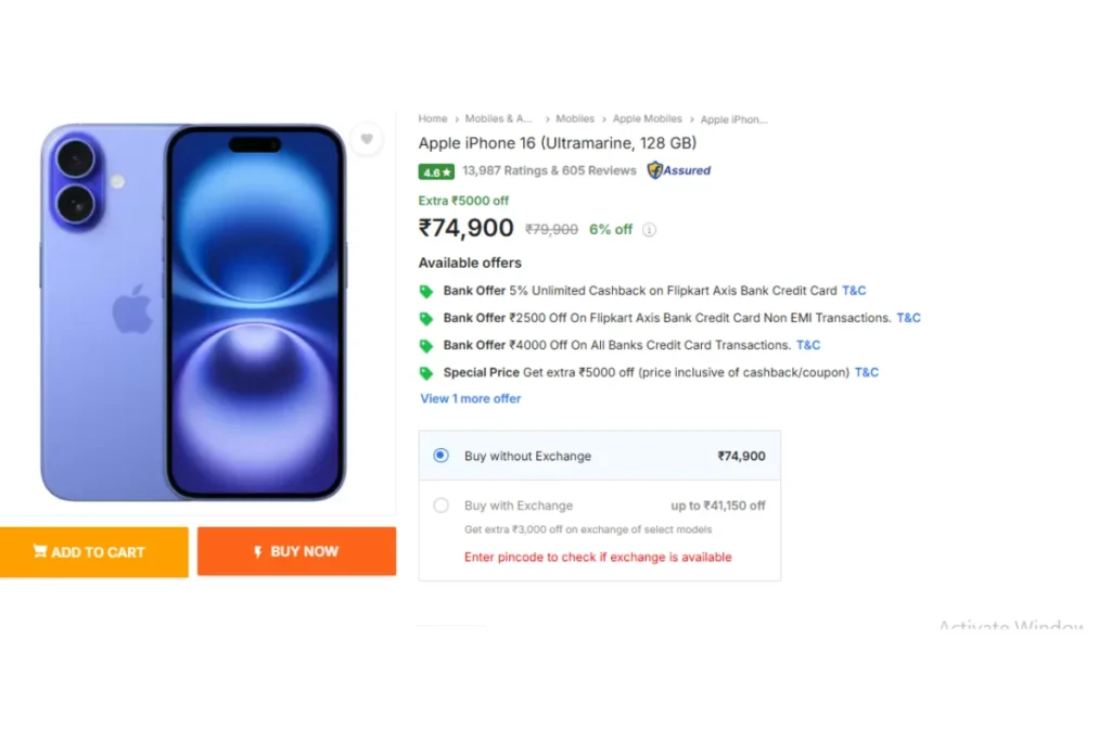 Flipkart Big Bachat Days Sale