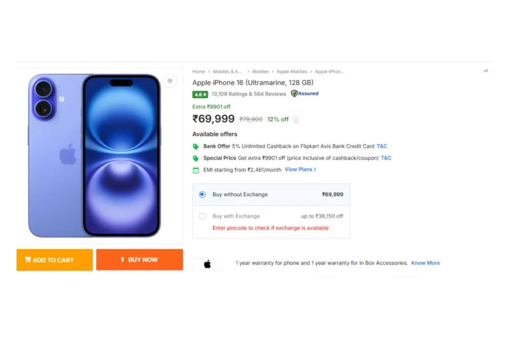 Flipkart SASA LELE Sale