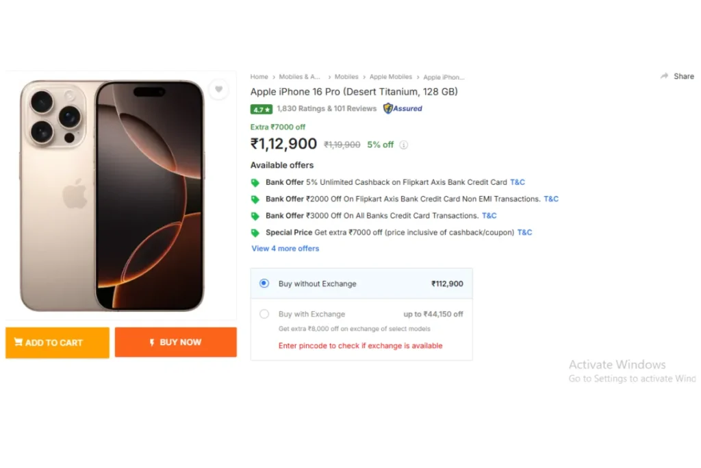 Flipkart Sale