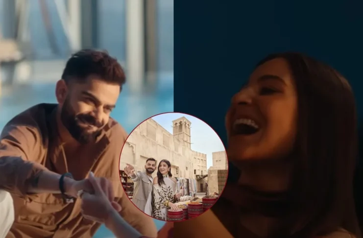 Virat Kohli and Anushka Sharma