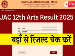 JAC Class 12 Arts Result 2025 (प्रतीकात्मक तस्वीर)