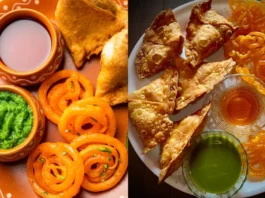 Samosa and Jalebi