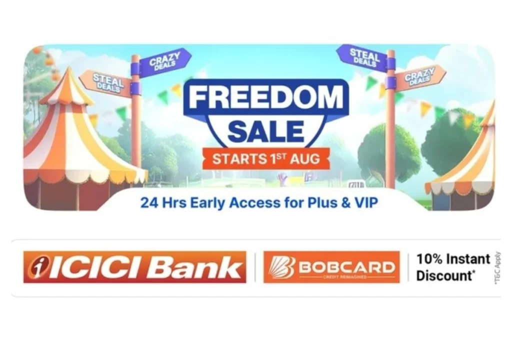Flipkart Freedom Sale 2025