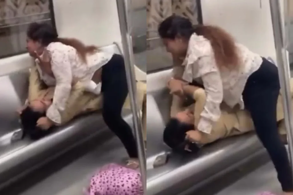 Delhi Metro Viral Video