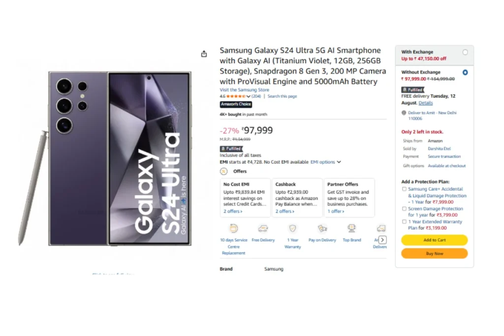Amazon Sale