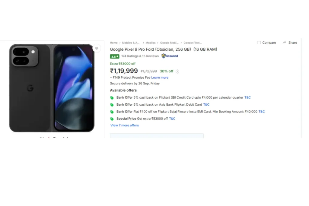 Flipkart Big Billion Days Sale