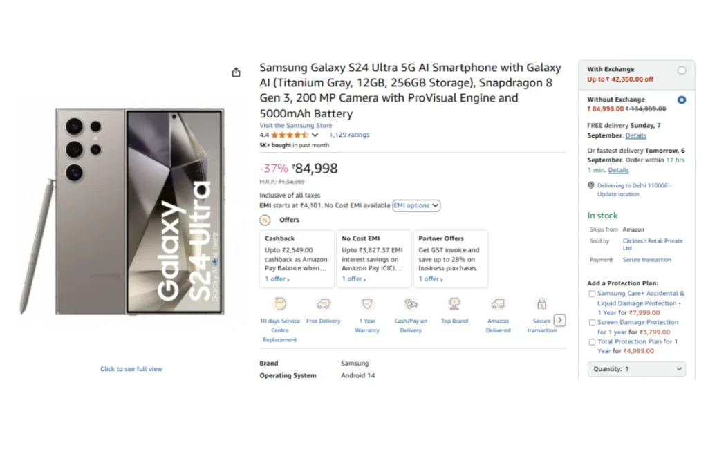 Amazon Great Indian Festival Sale 