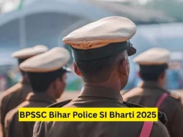 BPSSC SI Bharti 2025