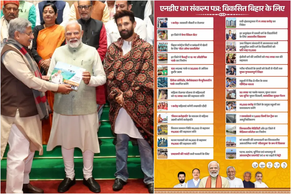 NDA Bihar Manifesto NDA Bihar Manifesto