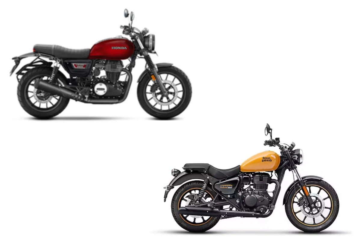 Royal Enfield Meteor 350 vs Honda CB 350RS Royal Enfield Meteor 350 vs Honda CB 350RS